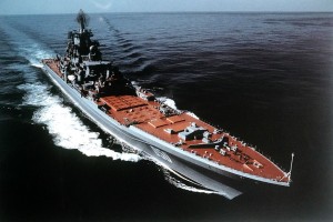 Russian Navy Kirov-class battle cruiser