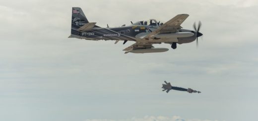 USAF A-29 Super Tucano Light attack plane