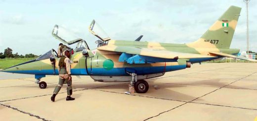 Nigerian Air Force Alpha Fighter Jet (NAF 477)