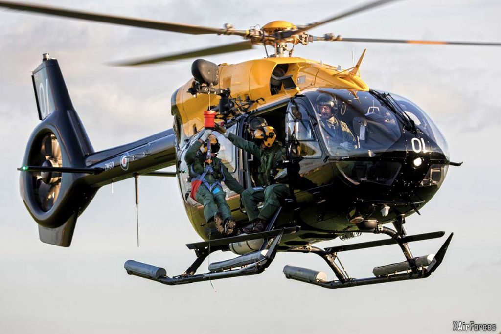 United Kingdom UK Military Flight Training System (UKMFTS) Airbus H145 helicopter