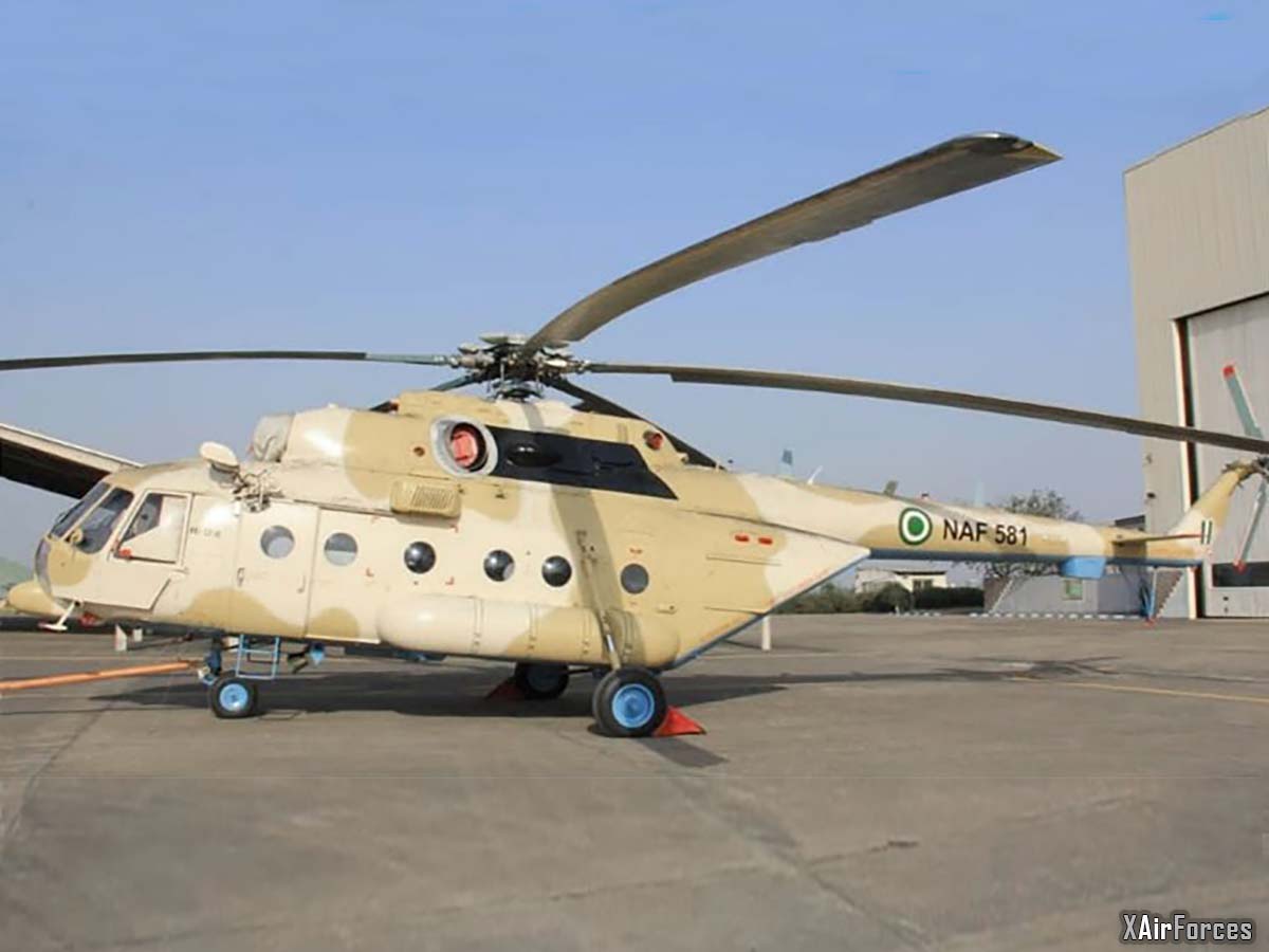 Nigerian Air Force Mi-171E (NAF 581)